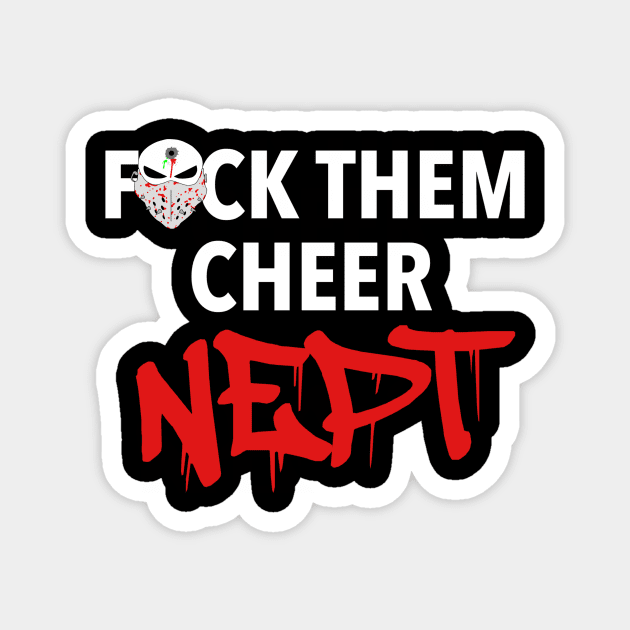 Cheer NEPT (Black) Magnet by theREALtmo