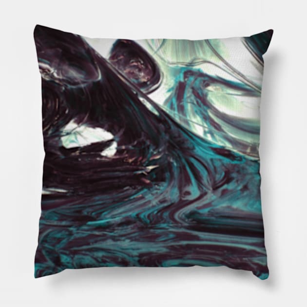 The Ooze Pillow by dammitfranky