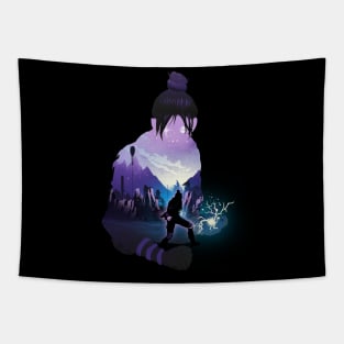 Whirlwind Fighter Tapestry