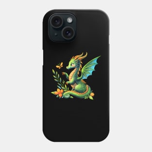 Butterfly and dragon Phone Case