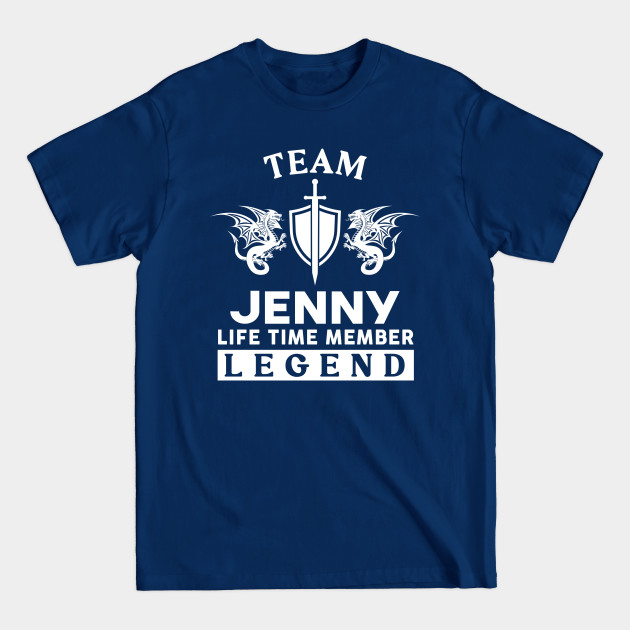 Disover Jenny Name T Shirt - Jenny Life Time Member Legend Gift Item Tee - Jenny - T-Shirt