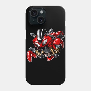 Kawasaki ZX10R Mantide Red Phone Case