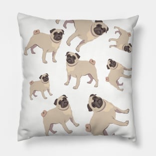 Pug Love T-shirts Pillow