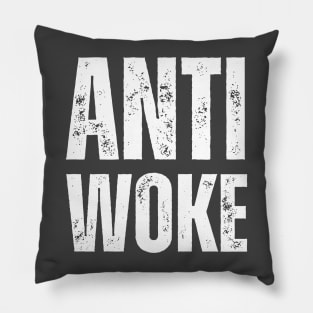 Anti Woke Pillow