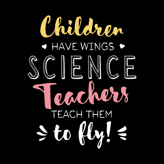 Science Teacher Gifts - Beautiful Wings Quote by BetterManufaktur