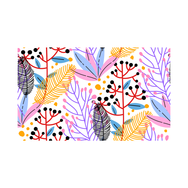 vector floral pattern by Alina__Sh