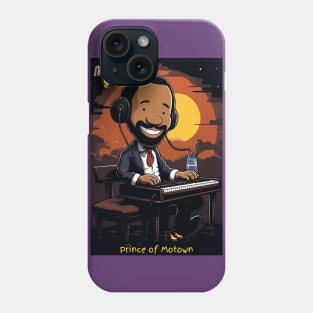 Marvin Gaye - the Prince of Motown Phone Case