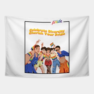 Celebrate Diversity, Cherish Your Pride Tapestry