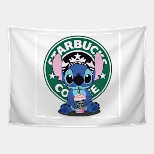 Stitch Starbucks Tapestry