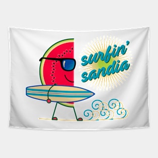 Surfin 'Sandia Tapestry