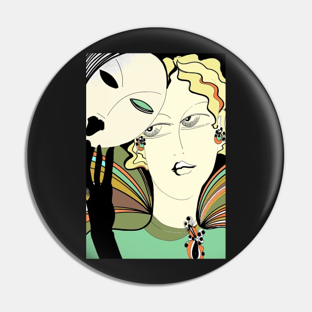 art deco glamour mask Pin by jacquline8689