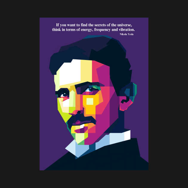 Nikola Tesla by WPAP46