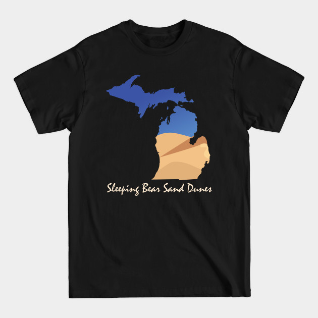 Discover Sleeping Bear Sand Dunes - Sleeping Bear - T-Shirt