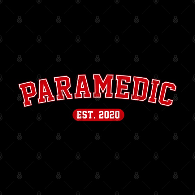 Paramedic established 2020 for Paramedics Graduation Gift by Herotee