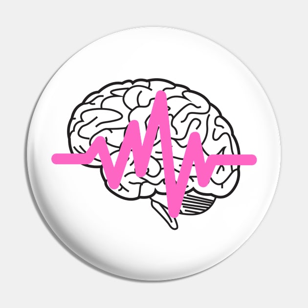 Brain and Sound - Auditory Processing Disorder Pin by Garbled Life Co.