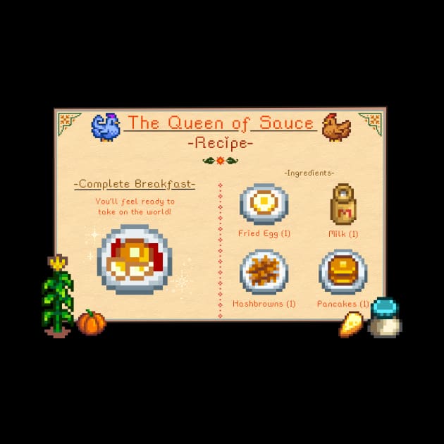 Stardew Valley Breakfast Recipe by Maxx Slow