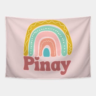 Pinay Filipina Philippines w/ cute rainbow Tapestry