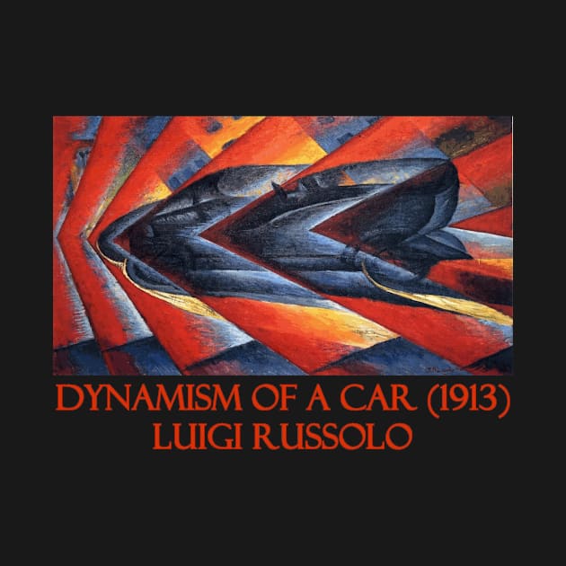 Dynamism of a Car (1913) by Luigi Russolo by Naves