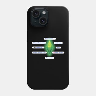 The Sims - Interactions Bubbles Phone Case