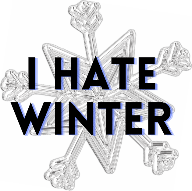 I HATE WINTER Kids T-Shirt by EmoteYourself