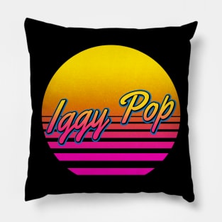 Iggy Personalized Name Birthday Retro 80s Styled Gift Pillow