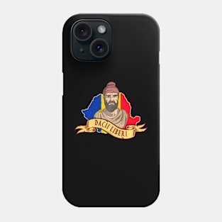 Decebal ancestry souvenir nation Romania Transilvania Phone Case