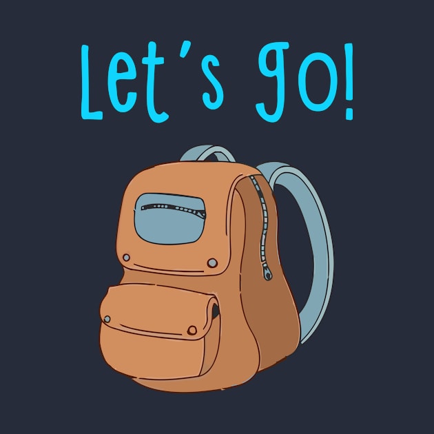Let's Go Typography with Backpack by parazitgoodz