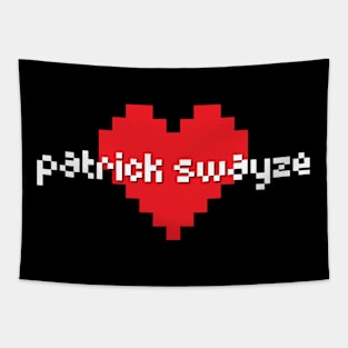 Patrick swayze -> pixel art Tapestry