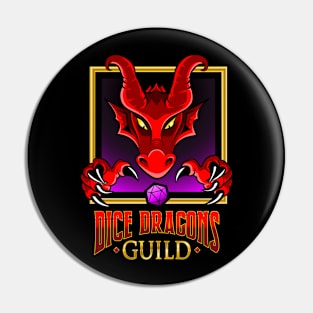 Dice Dragons Guild! Pin