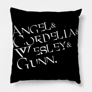 Angel Names Pillow