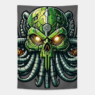 Biomech Cthulhu Overlord S01 D44 Tapestry