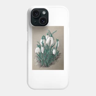 Snowdrops Phone Case