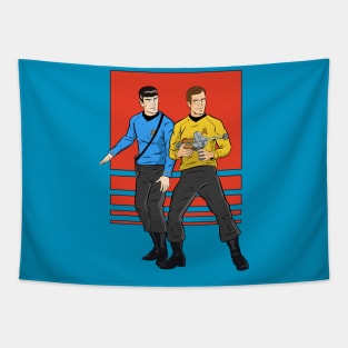 Star Trek Friends Tapestry