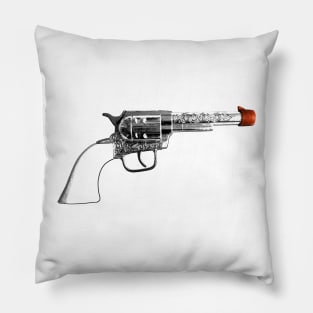 Wild West Toy Cap Gun Pillow