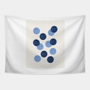 Bubbles - Navy Blue Tapestry