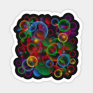 Bright Balloons Magnet