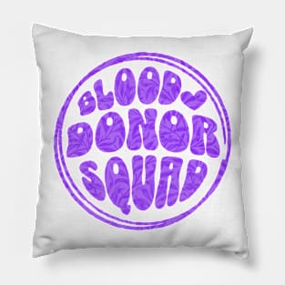 blood donor Pillow