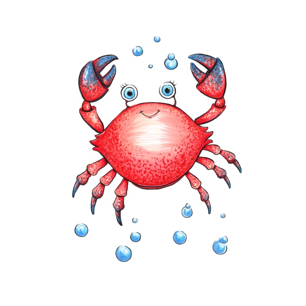 Adorable Crab by obillwon