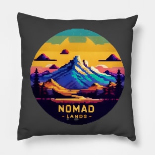 NomadLands Logo Pillow