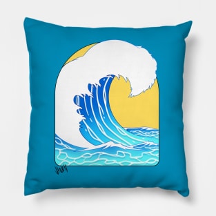 Sunrise Wave Pillow