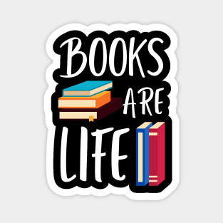 Books are Life Magnet