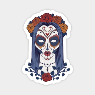 La Catrina Azul Magnet