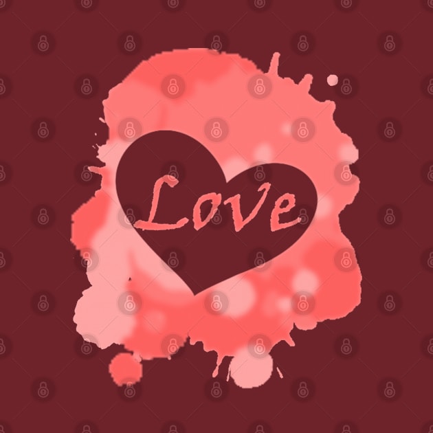 Spattered Love by Not Meow Designs 