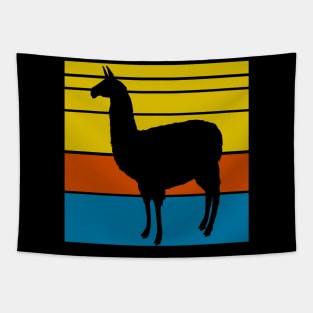 Colourful Llama Tapestry