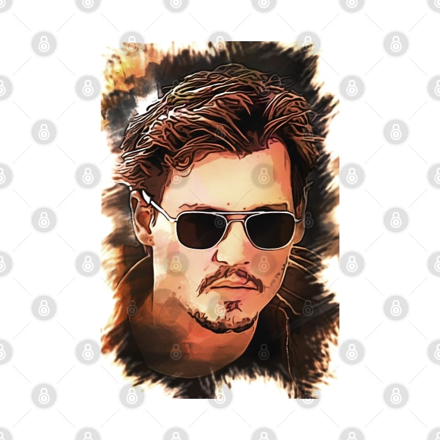 Johnny Depp - Portrait by Naumovski