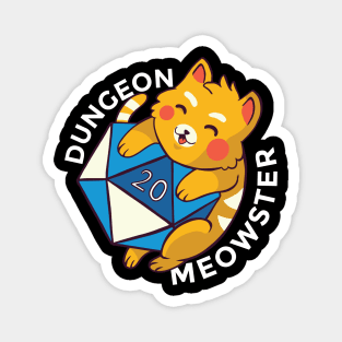 Dungeon Meowster Magnet