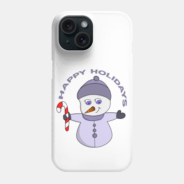 Happy Holidays Phone Case by DiegoCarvalho