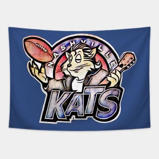 Nashville Kats Football Tapestry