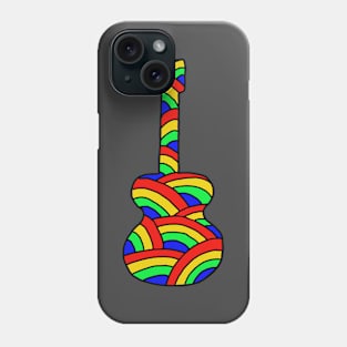 Rainbow Guitar Phone Case