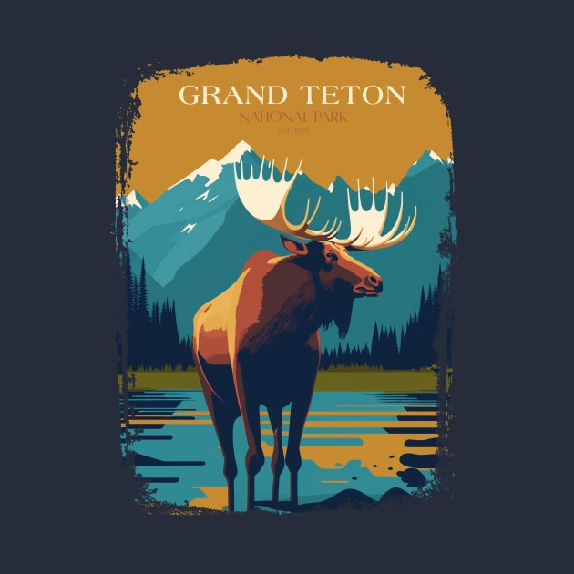 Grand Teton National Park by Wintrly